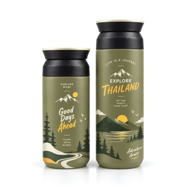 Vacuum Flask กระติกน้ำเก็บอุงณหภูมิ กระบอกน้ำพรีเมี่ยม VF-03