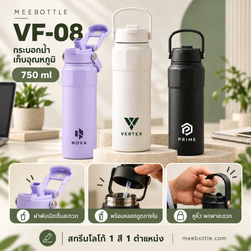 VF-08 กระบอกน้ำเก็บอุณหภูมิ